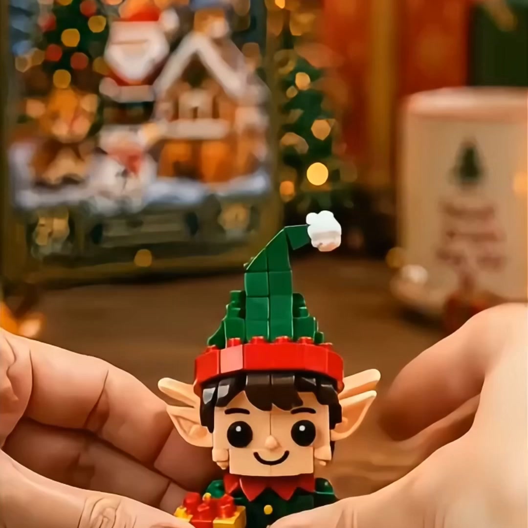 Christmas Build adventskalender met bouwbare kerstfiguren