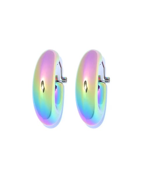 Valerie Creolen Multicolor (4 cm)