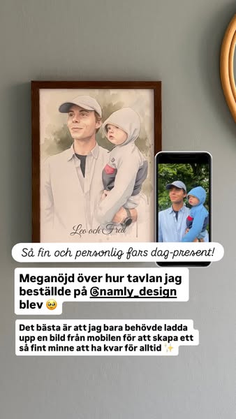 Beställ farsdagsposter hos Namly!