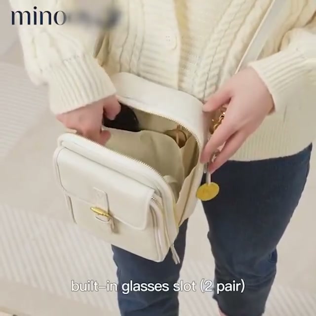Crossbody Leather RFID Bag