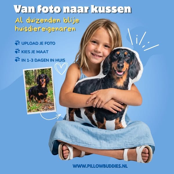 Van foto naar kussen
