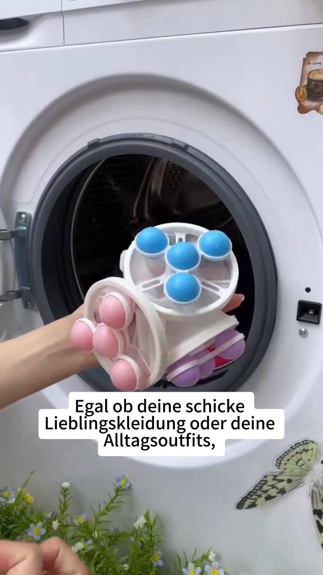 Waschmaschinen Netzbeutel Haar Filter