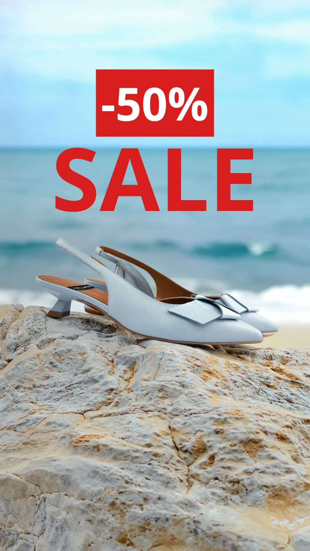 50% Korting op heel veel schoenen!