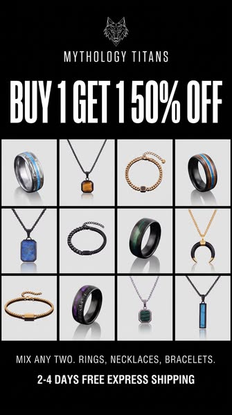 Buy 1 Get 1 50% OFF