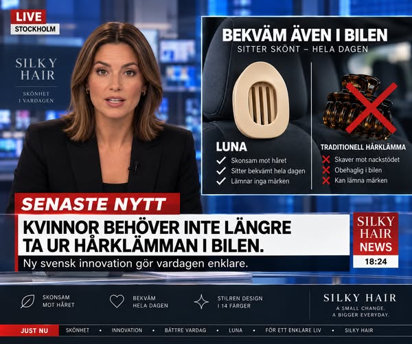 Senaste nytt: Klämman kan sitta kvar.