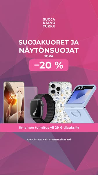 Ale voimassa vain maanantaihin asti!