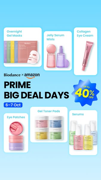 Up To 40% OFF! Prime Big Deal Days