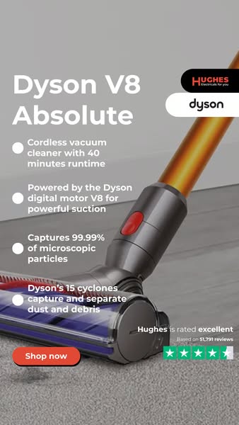Shop Dyson with Hughes!