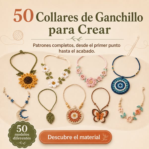 50 Collares de Crochet