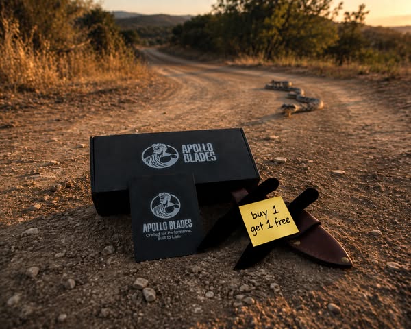 2 Knives for the Price of 1 + Free Shipping