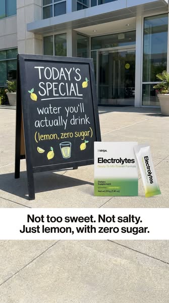 Make Water Worth Drinking