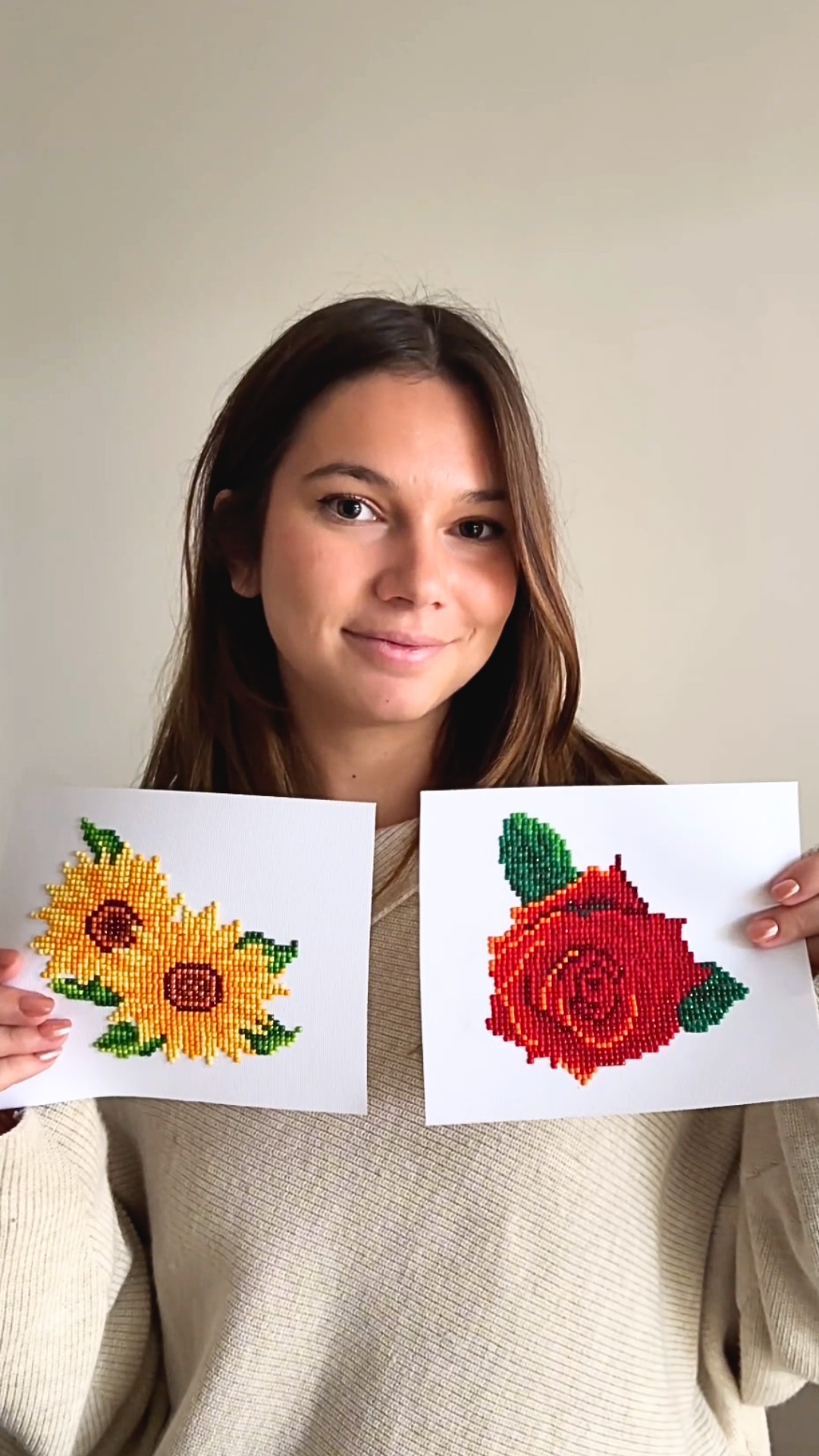 Mini Serie Diamond Painting - Blumen
