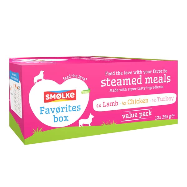 Hondenvoer Vers Gestoomde Maaltijd Favørites Box