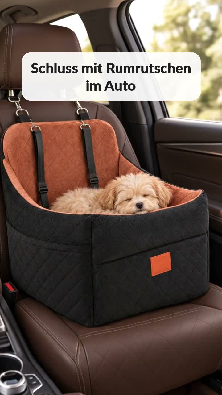 Kuschelreise™ Dog Car Seat – Relaxed Road Trips
