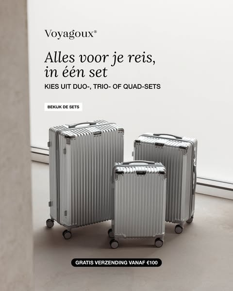 Koffer voor elke reis
