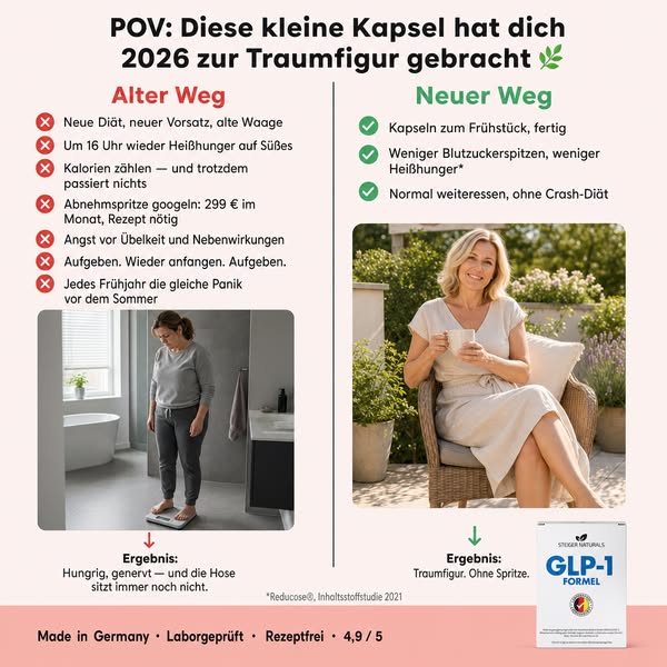 "18 kilos weg und es sind erst 9 Wochen "