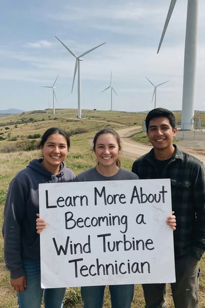 Learn More About Becoming a Wind Turbine Technician