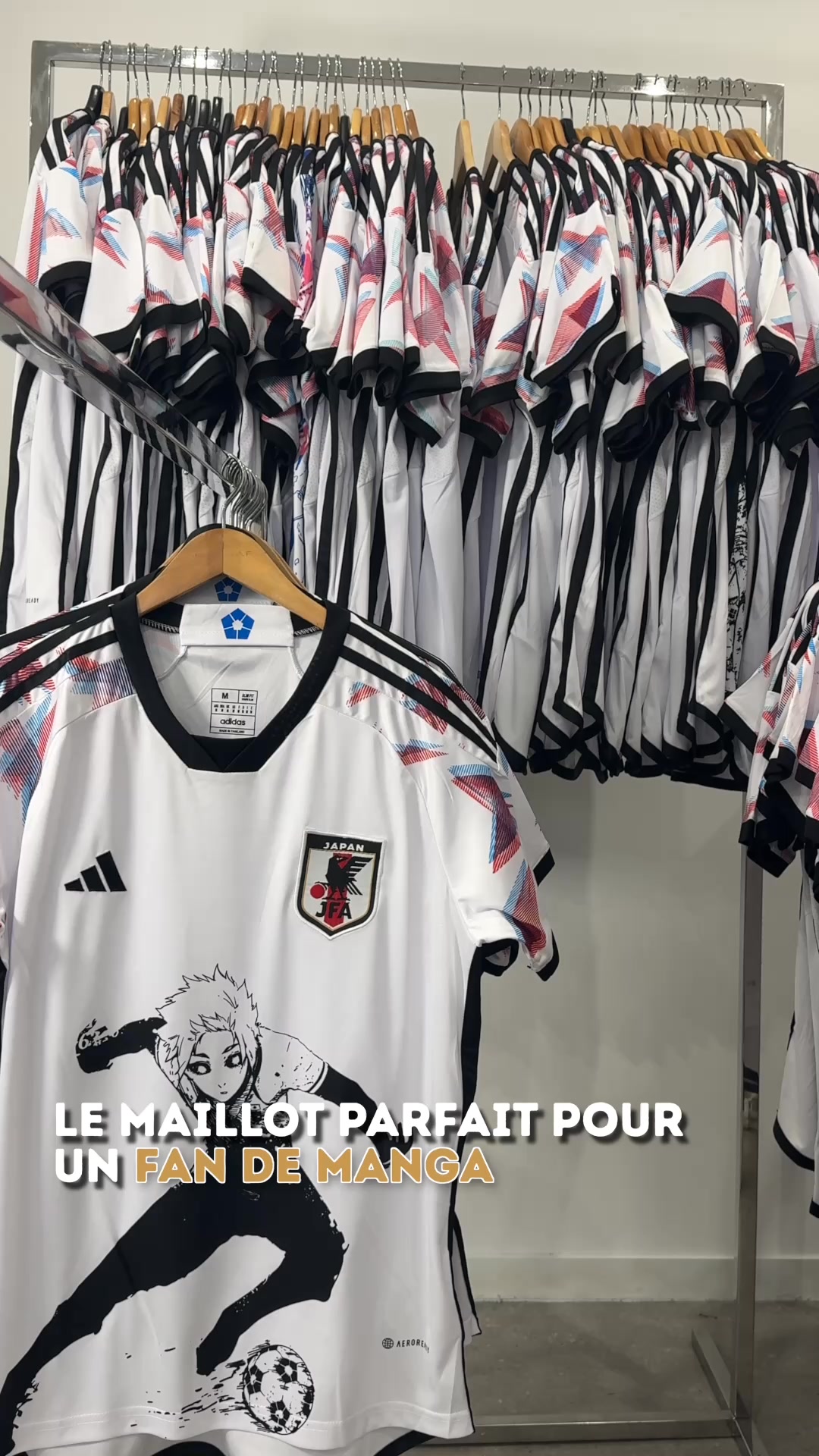 Un maillot pour les fans