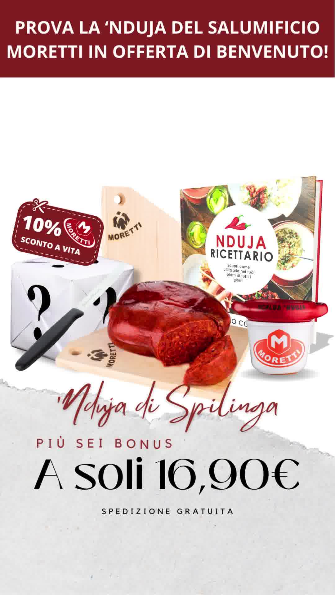 Offerta di benvenuto LIMITATA…