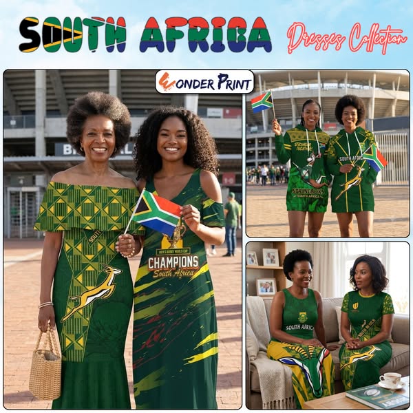 South Africa Rugby Dress