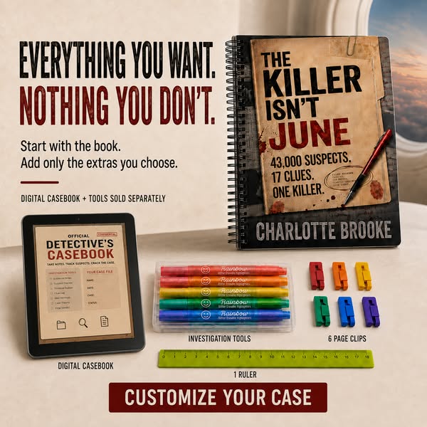 43,000 Suspects. 17 Clues. Get Your Copy