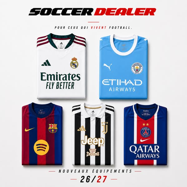 Maillots de Foot 2026 2027
