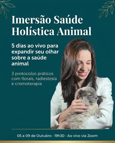 Imersão Saúde Holística Animal
