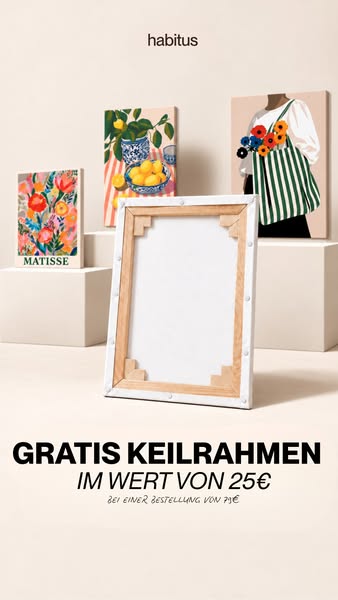 Premium Malen nach Zahlen + gratis Keilrahmen