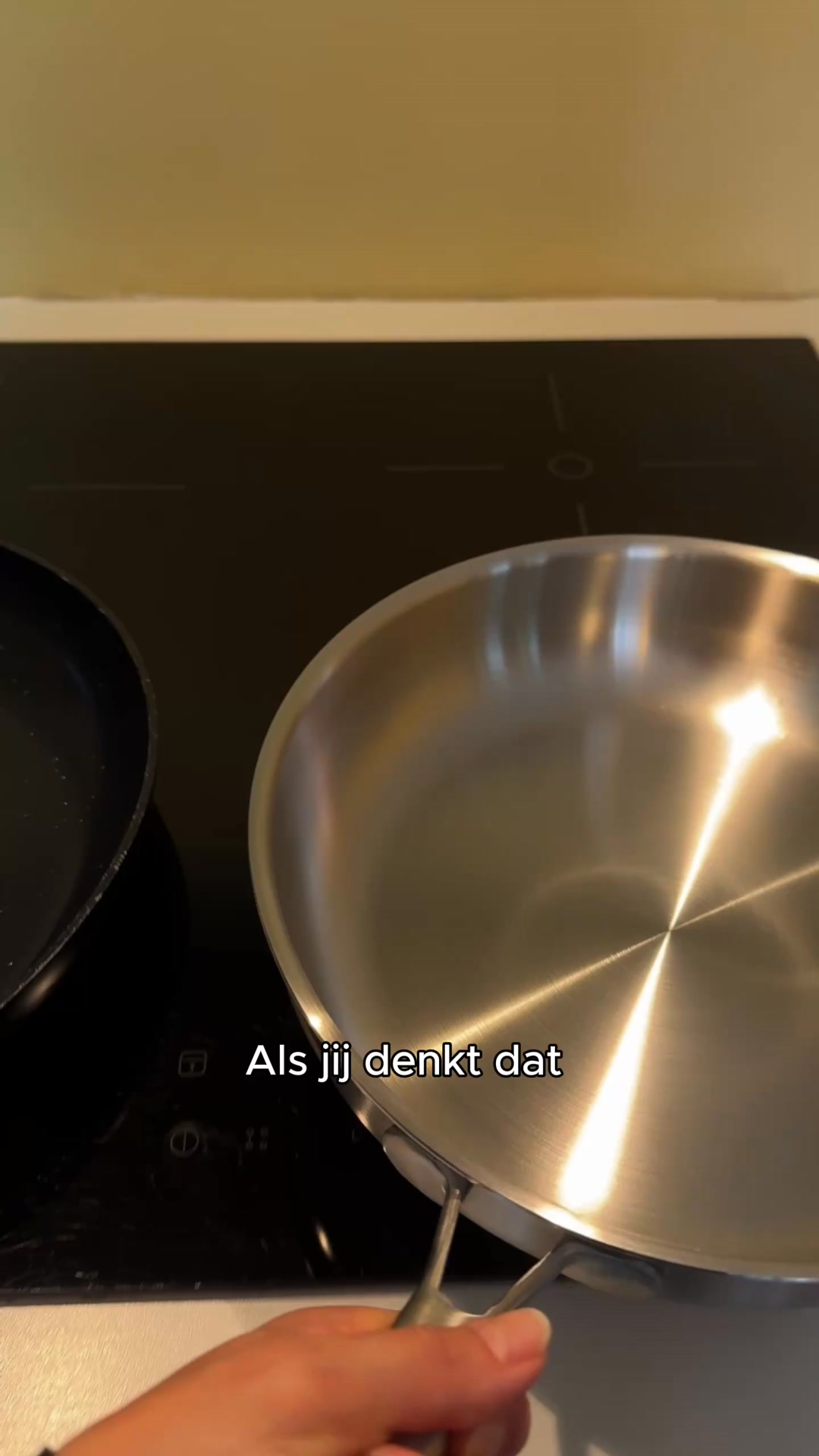 Geen coating. Puur RVS.