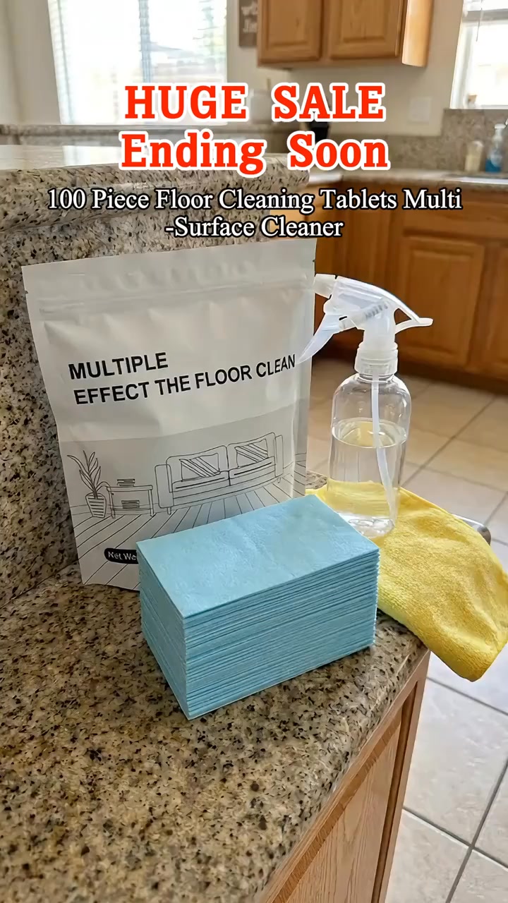 Floor Cleaning Tablets Multi-Surface Antibacterial Cleaner