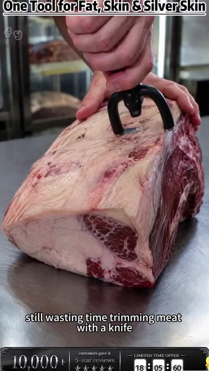Handheld Fat Trimmer for Beef & Pork