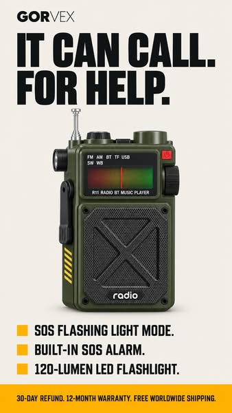 Your All-In-One Emergency Radio