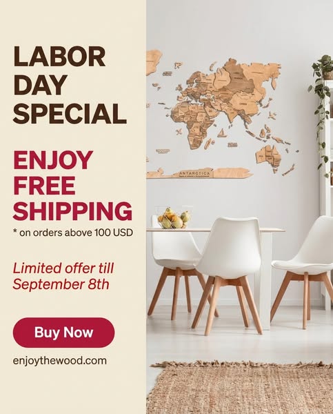 Labor Day Special — FREE SHIPPING