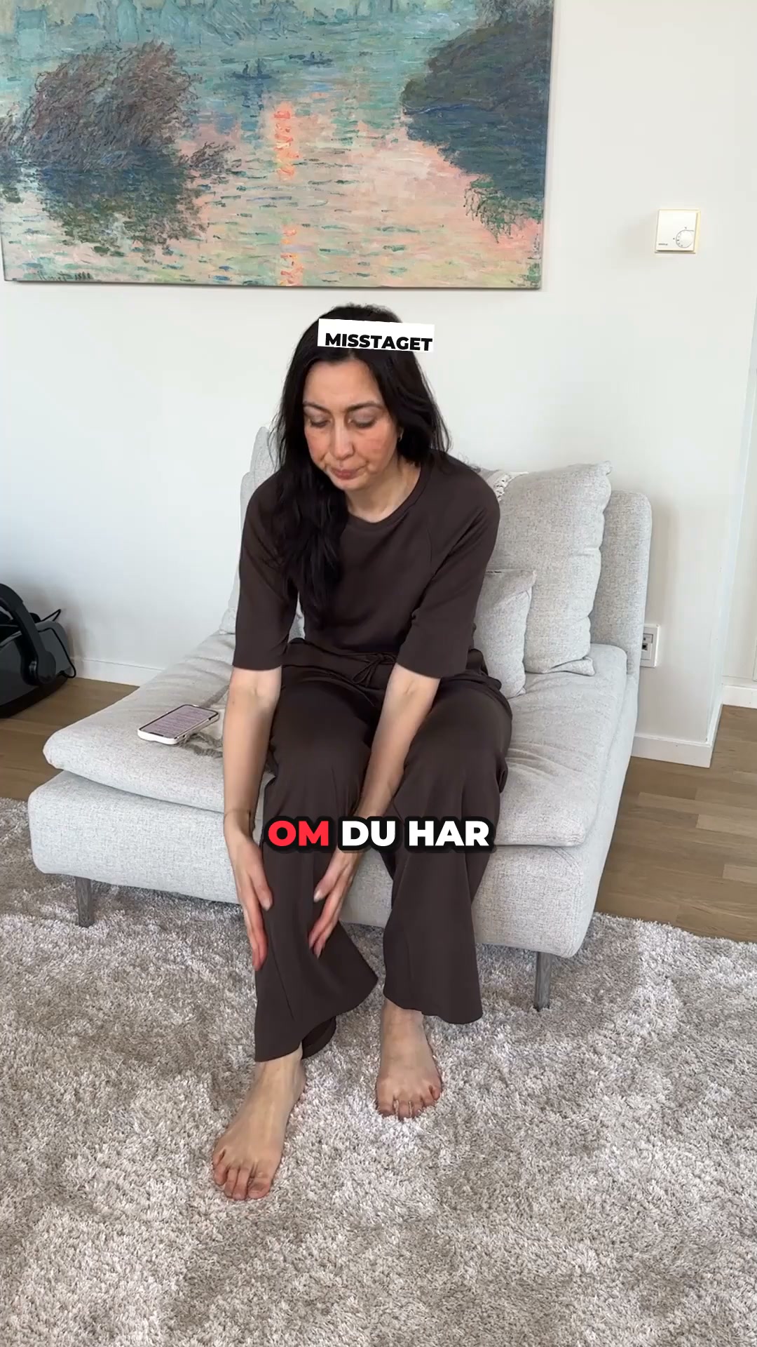 Misstaget de flesta gör med ömma fötter
