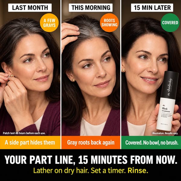 The Viral Shampoo That Covers Gray in 15 Minutes
