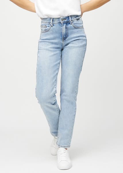 Perfect JeansWaves™ Regular Denim Jeans - Light Blue - Women | Perfect Jeans - 3XS-5XL - Stretch Denim