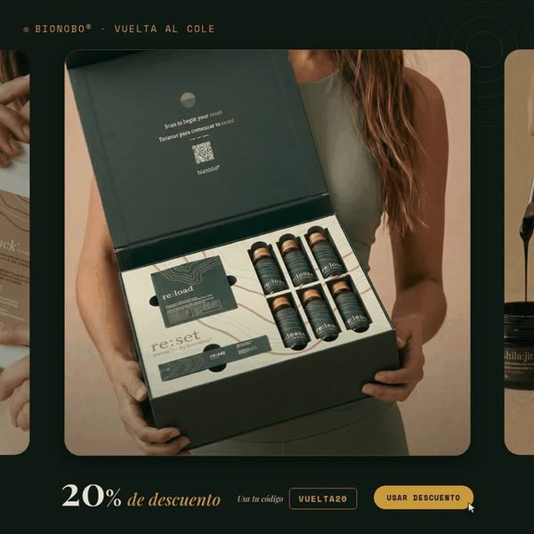 20% de descuento en toda la tienda Bionobo + Regalo