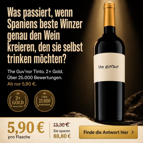 The Guv’nor – ein Schluck, und du bist verkauft.