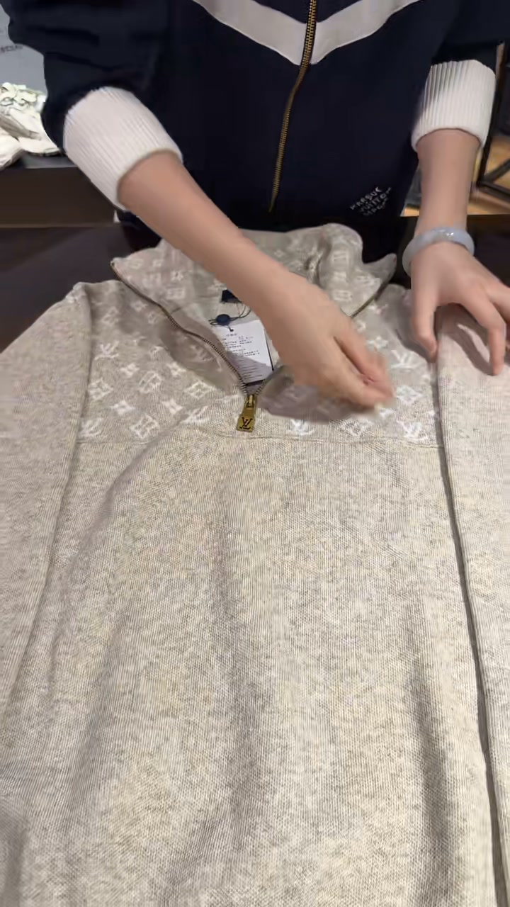Half‑Zip Knit Sweater