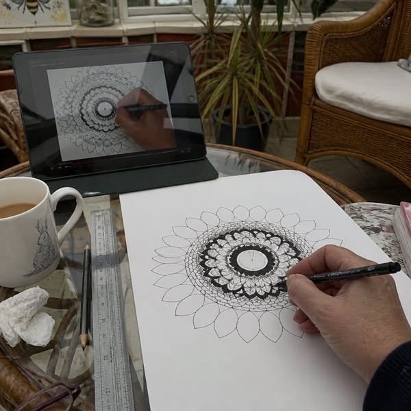 Learn the 2,000-Year-Old Art of Mandala Drawing