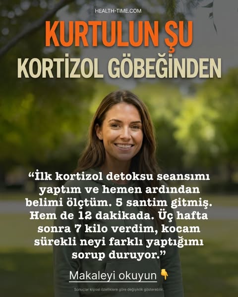 O yağ değil; yağ yakımına kilit vuran kortizol