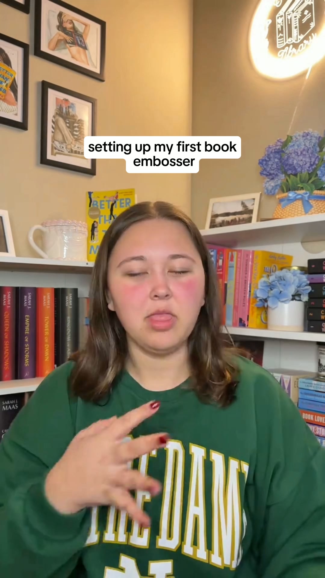 30% OFF SALE: Personalized Book Embosser