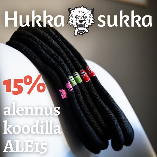Arkea helpottavat värikoodatut sukat
