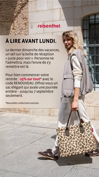 25% avec le code RENOUVEAU