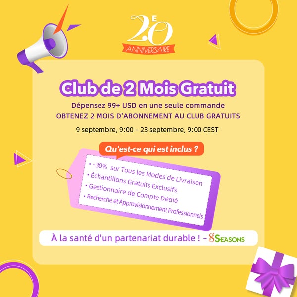 Prix direct usine | Sans minimum de commande
