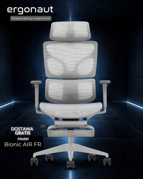 To nie jest fotel. To Twoje 8 godzin dziennie - ERGONAUT