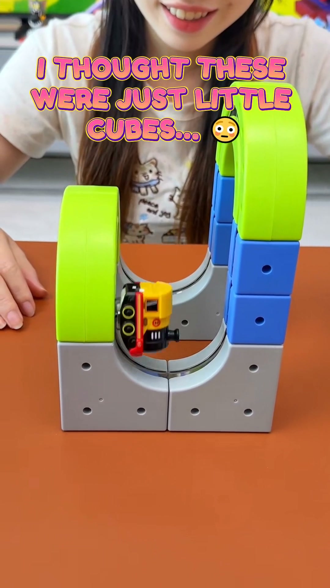 BlockRail™ | Magic Cube Train Track
