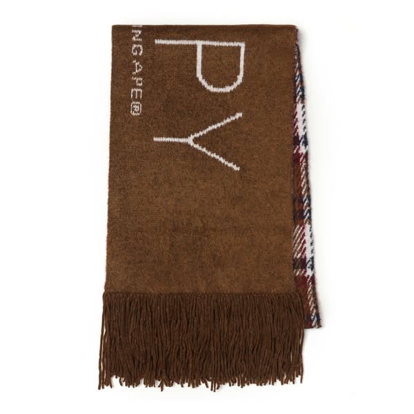 BAPY CHECKED SCARF LADIES