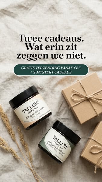 Gratis verzending + 2 cadeaus