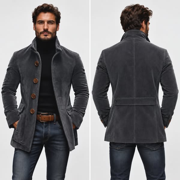 Danoir Paris™ | Veste en velours côtelé – 64,99 €